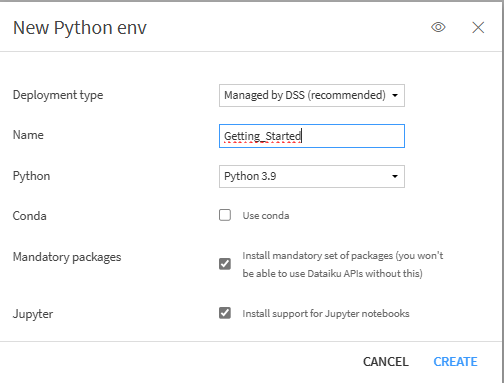 Create_code_env